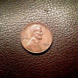 A 1964 D penny